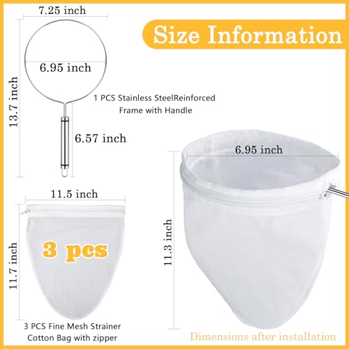 Ultra Fine Mesh Strainer Bags