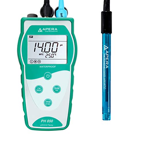 Value Series PH850 Portable Handheld pH Meter Kit