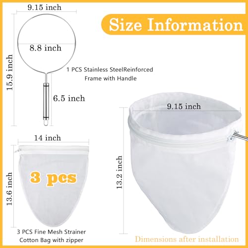 Ultra Fine Mesh Strainer Bags