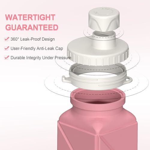 Collapsible Water Bottles 2 Pack (2 Count)