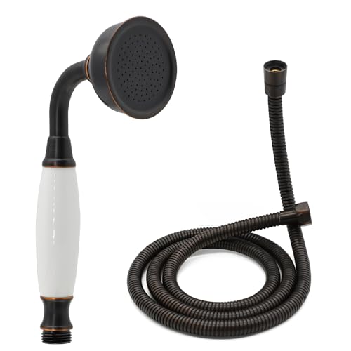 Vintage Handheld Shower Head with 59" Flexible Hose