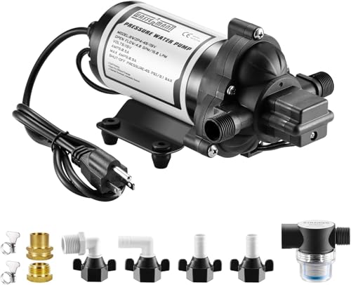 RV Water Pumps 115V AC Pressure Pump with Pressure Switch