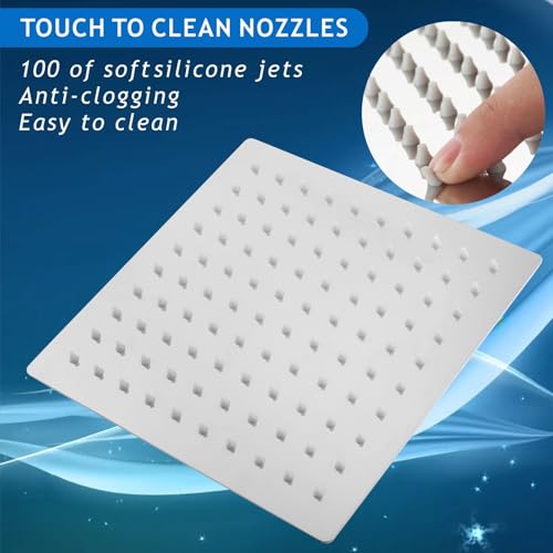 Rain Shower Head with Filtered