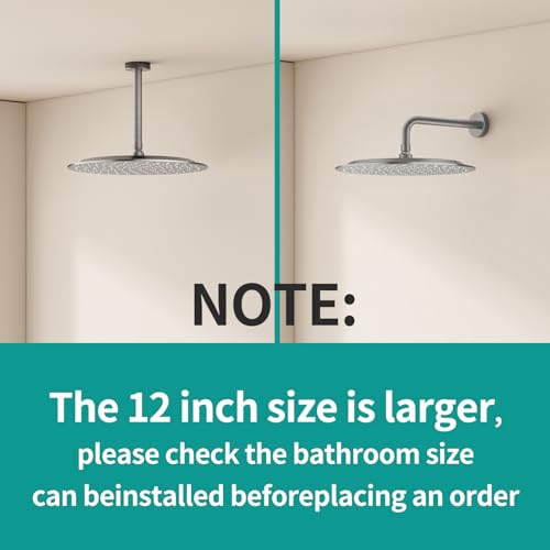 All Metal Rain Shower Head