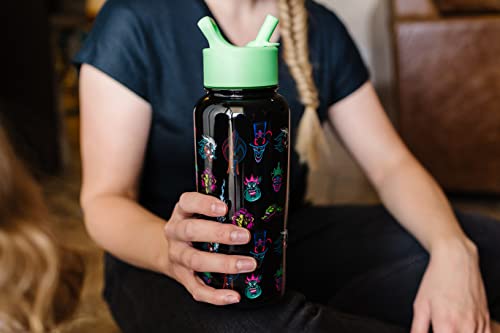 Disney Princess Water Bottle with Straw