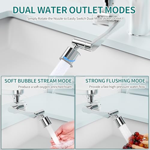 1080° Rotating Faucet Extender with Filter Cotton