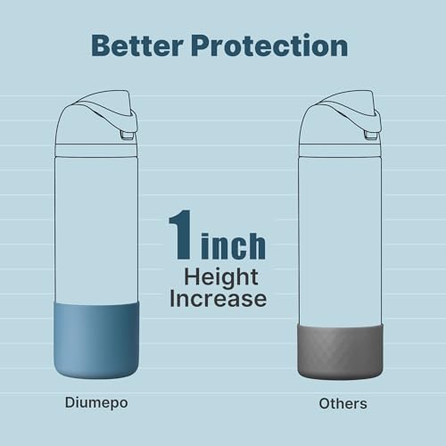 Silicone Protective Boot for Owala 24oz FreeSip & Flip & Twist Water Bottle