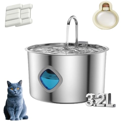 Cat Water Fountain Stainless Steel
