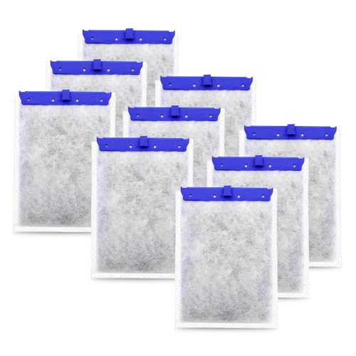 9 Pack Aquarium Filter Cartridge Compatible Whisper Power Filters (9 Count)