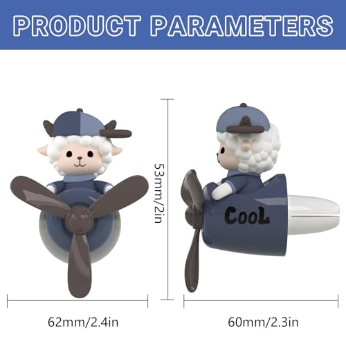 2 Pcs Pilot Car Air Fresheners (2 Ounce)