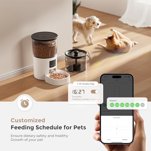 5G WiFi Automatic Cat Feeder and Water Dispenser