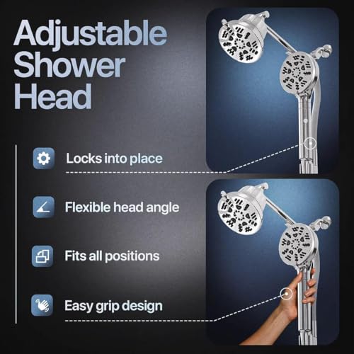 Dual Filtered Shower Head Combo