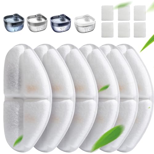 6 Pack of Filter & 6 Pump Sponges FEELNEEDY only for