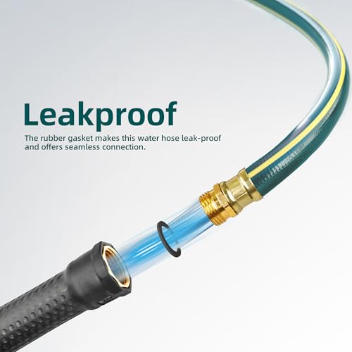 Solution4Patio Homes Green Garden Hose 3 (25 Foot)