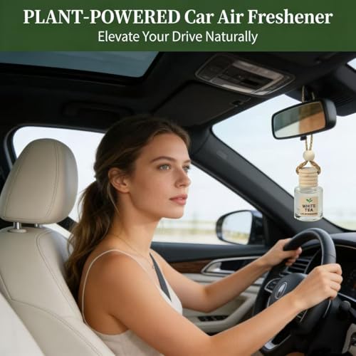 White tea&Bamboo Car Air Freshener