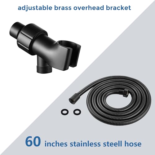 7 Spray Shower Head with Handheld