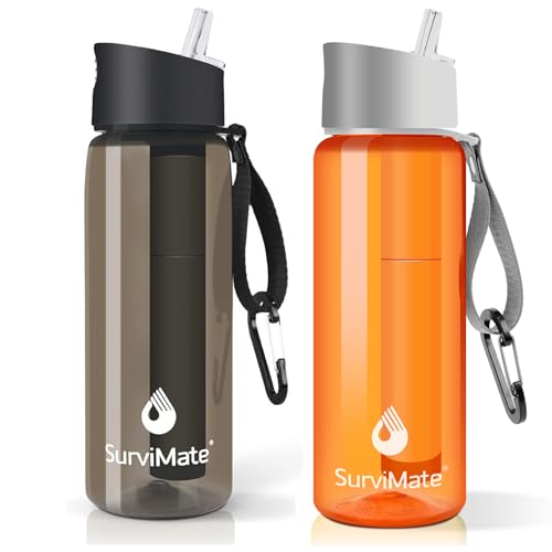 Purified Water Bottle for Camping (2 Count)