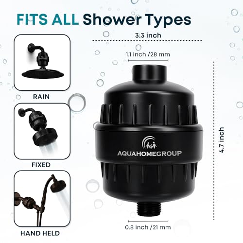 20 Stage Shower Filter with Vitamin C and E
