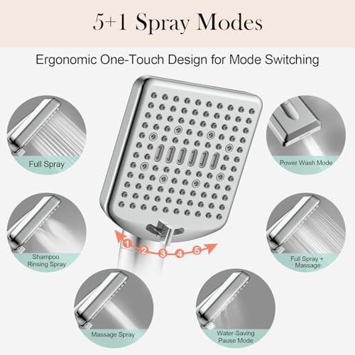 Filtered Shower Head with Handheld