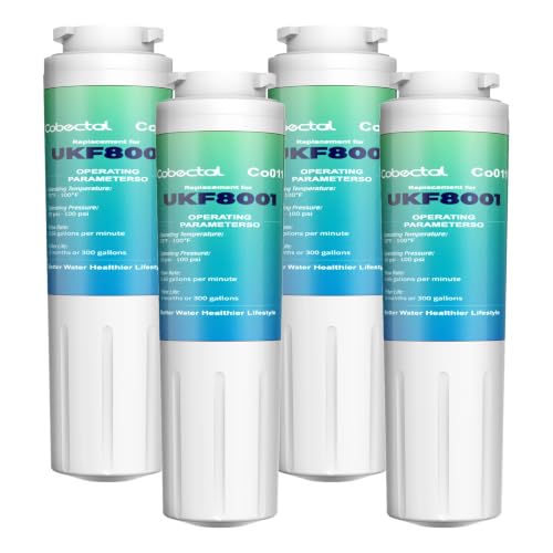 UKF8001 Water Filter Compatible with mayt*ag UKF8001 (4 Count)