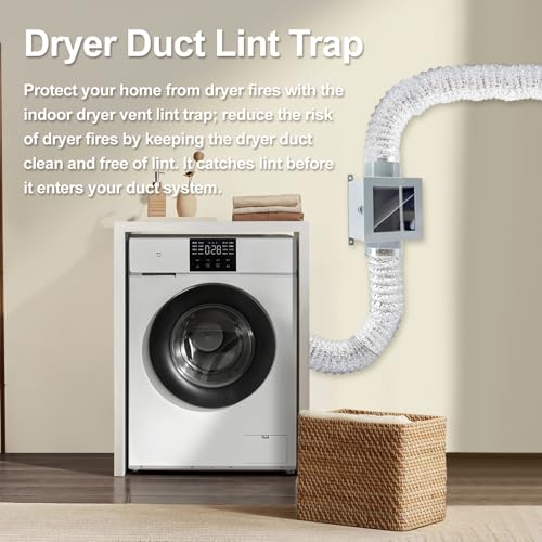 Dryer Duct Lint Trap