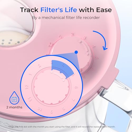 PT 72P Glass Water Filter Pitcher