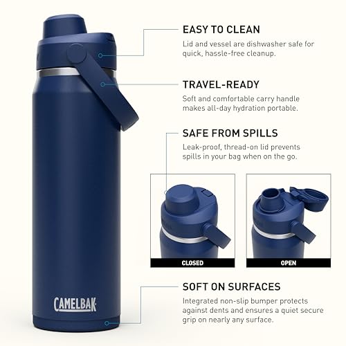 Thrive Chug Stainless Steel Water Bottle 25oz