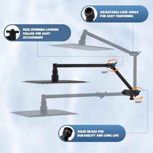 Metal Rain Filtered Shower Head with Handheld