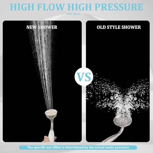 Vintage Handheld Shower Head with 59" Flexible Hose