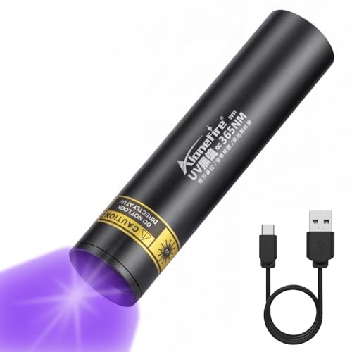 SV57 3W Small UV Flashlight 365nm USB