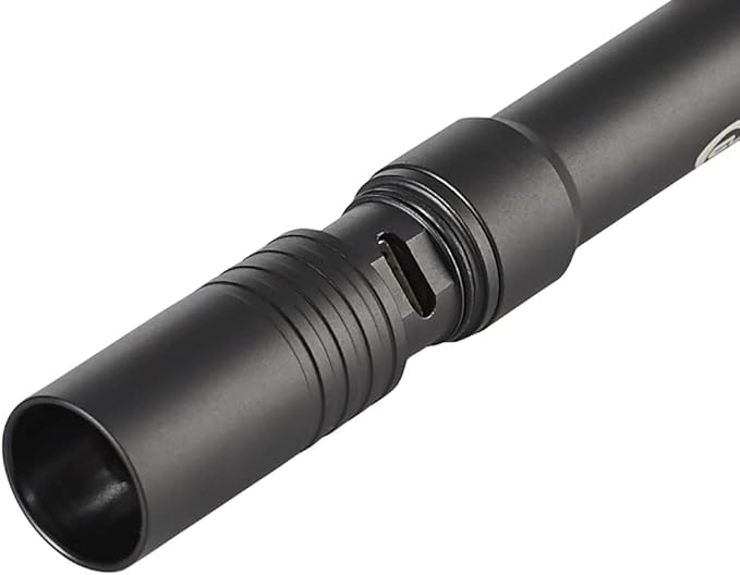 Streamlight 66134 Stylus Pro USB 350-Lumen Rechargeable White LED Pen Light for Inspectors, Law Enforcement, and Everyday Use with USB Cable, and Nylon Holster, Black