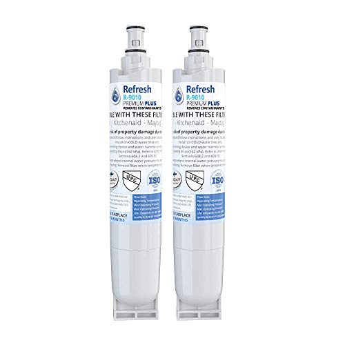Refresh Refrigerator Water Filter Replacement for Whirlpool 4396508 (2 Count)