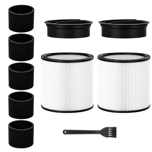 90304 Vacuum Filter Replacement Parts for Shop Vac 90304 90350 90333 (2 Count)