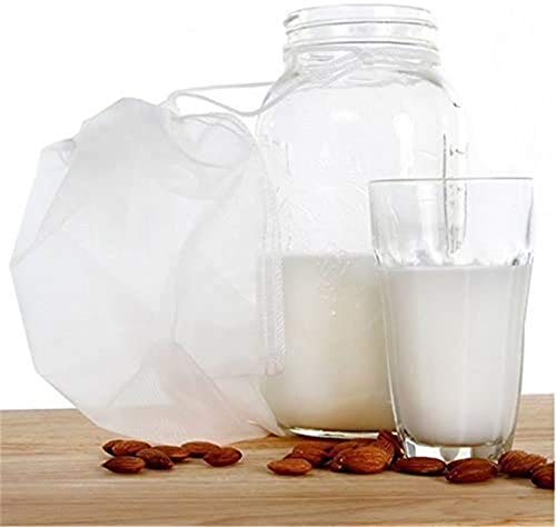 200 Micron Premium Fine Mesh Food Grade Nut Milk Bag for Almond Milk