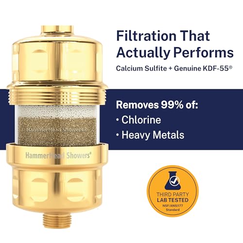 Solid Metal Shower Head Filter