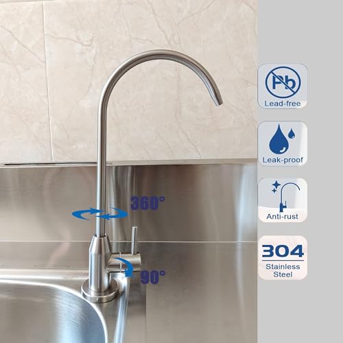 Stainless Steel Brushed Filter Faucet