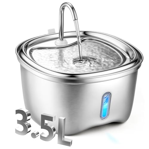 Cat Water Fountain Stainless Steel
