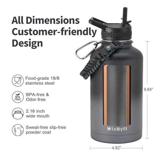 64oz Insulated Water Bottle