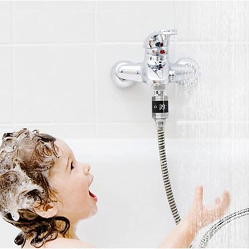 Digital Bathroom Thermometer for Hot Tubs and Shower Faucets