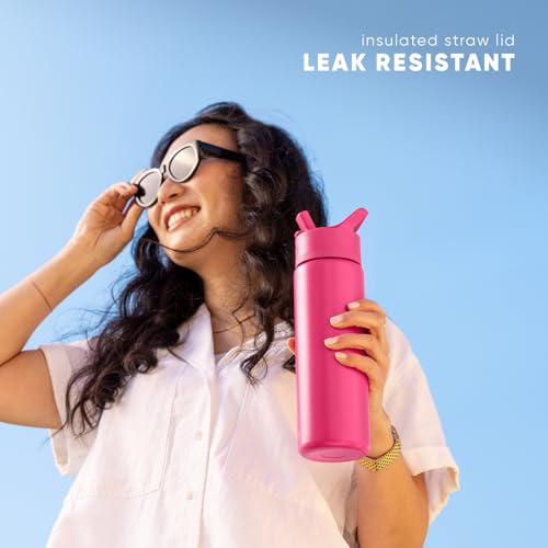 Kids Summit Water Bottle with Straw Lid