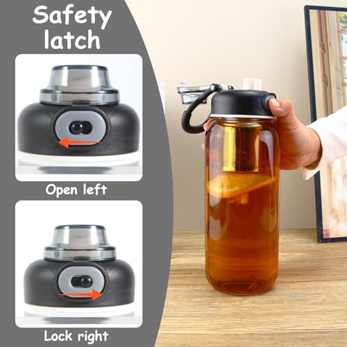 34oz tea bottle with infuser