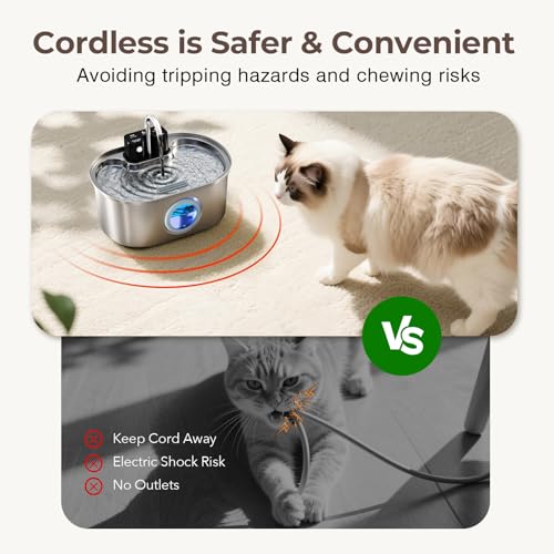 Wireless Cat Water Fountain