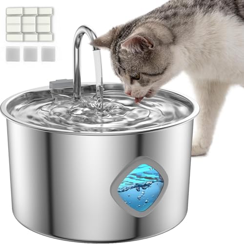 Cat Water Fountain Stainless Steel [3.2L