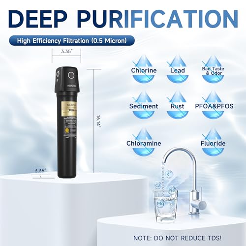 USF02 BK Under Sink Water Filter System