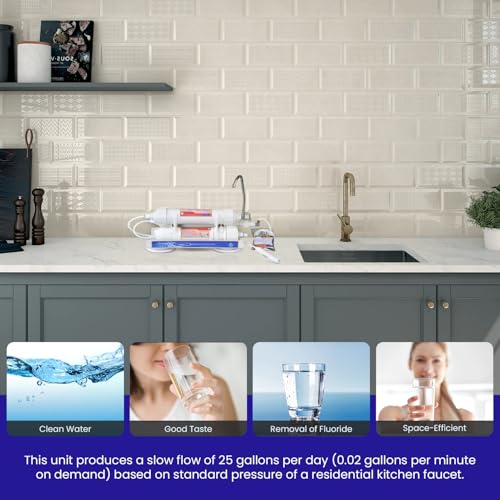 Countertop Reverse Osmosis Water Filter System