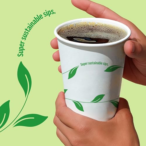 Staples Compostable Paper Hot Cup