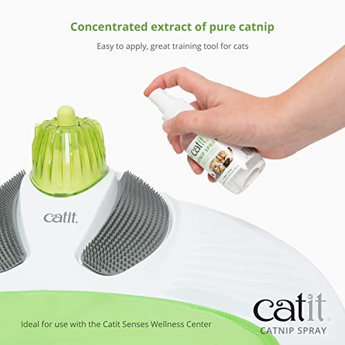 Catnip Spray for Stimulating Indoor and Outdoor Cats (3 Fl Oz)