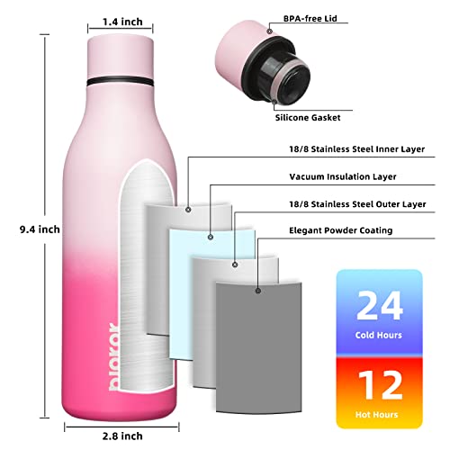 18oz Insulated Water Bottle