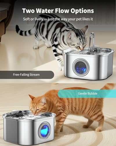 Stainless Steel Cat Water Fountain