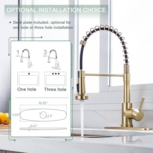 Pull Down Kitchen Faucet